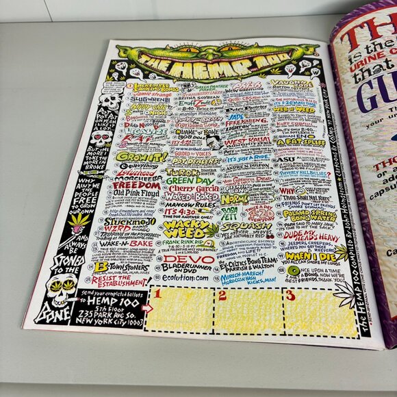 High Times Magazine October 1997 Terence McKenna Keith Stroup Marijuana Myths - Picture 7 of 7